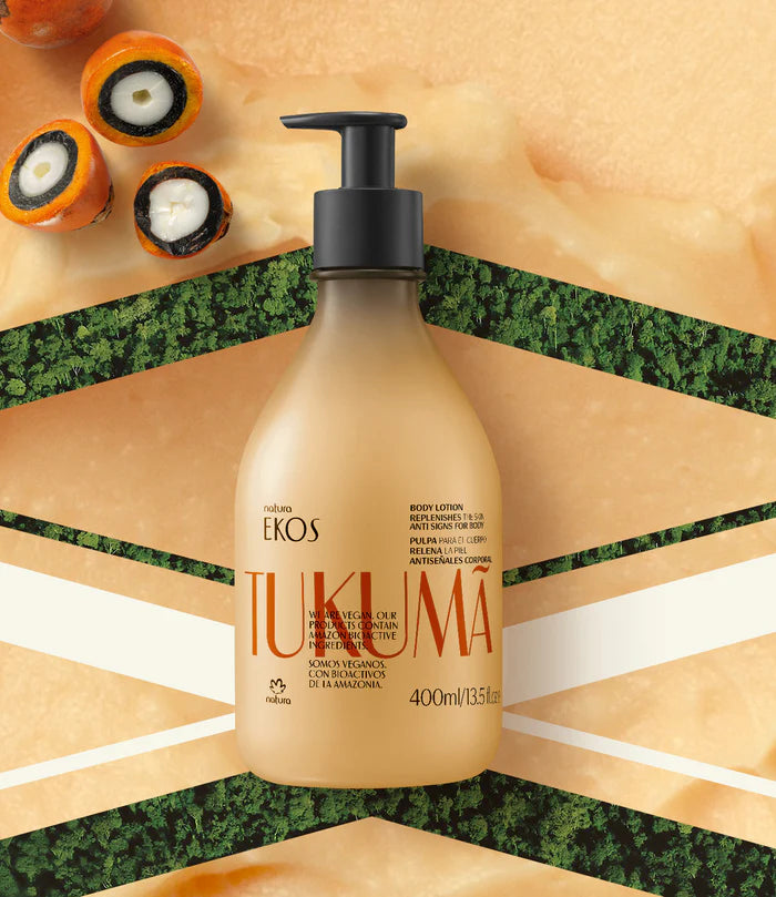 Loção Hidratante corporal Ekos Tukumã Natura, 400ml