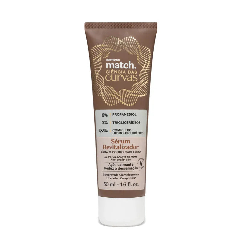 Sérum Revitalizador para o couro cabeludo Match Ciência das Curvas by Boticário, 50ml