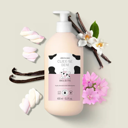 Loção Hidratante corporal Deleite Cuide-se Bem by Boticário, 400ml