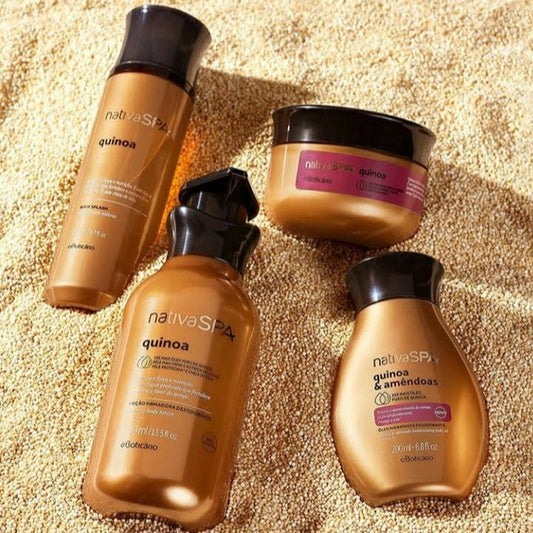 Body Splash Quinoa Nativa Spa by Boticário, 200ml