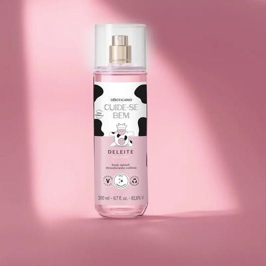 Body Splash Deleite Cuide-se Bem by Boticário, 200ml