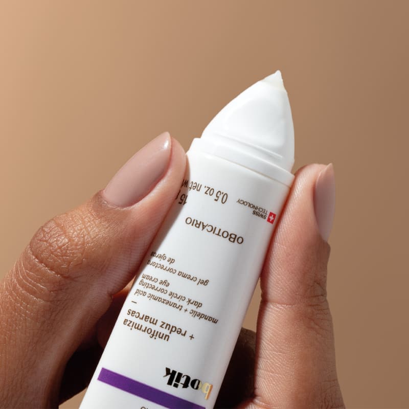 Gel Creme Uniformizador de Olheiras Ácido Mandélico + Tranexâmico Botik, 15g