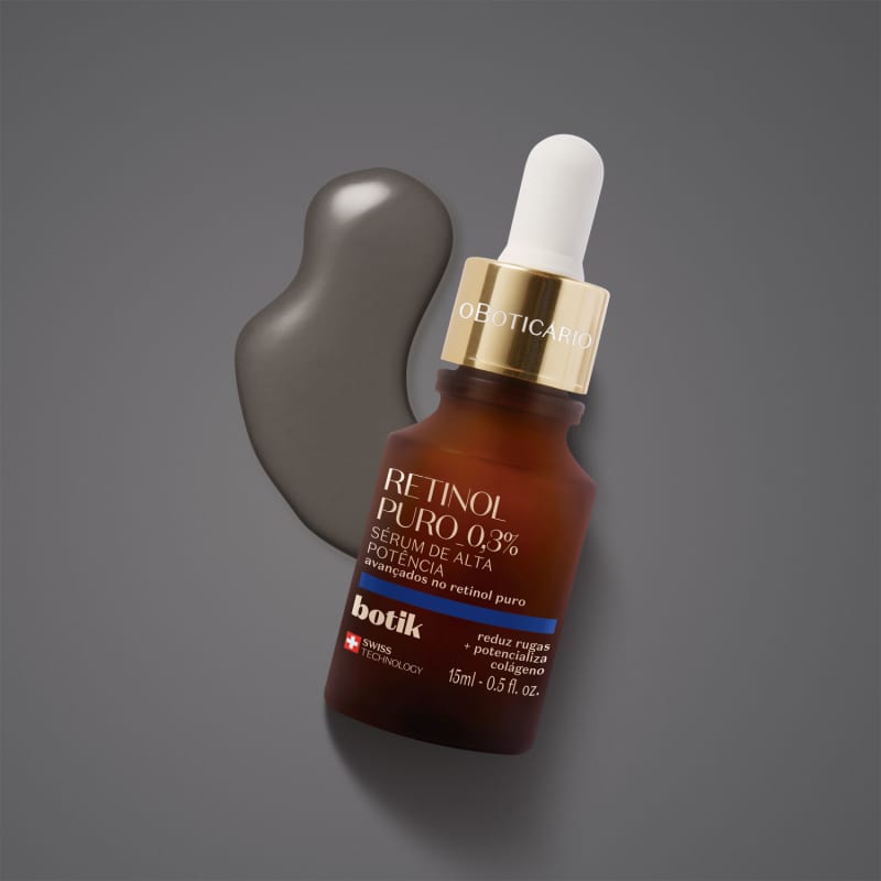 Sérum Alta Potência Retinol Puro 0,3% Botik, 15ml