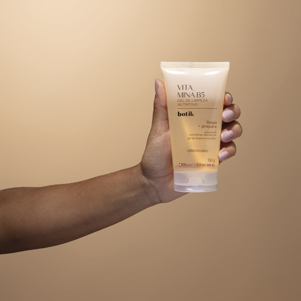 Gel de Limpeza Facial Nutritivo Vitamina B5 Botik, 150g