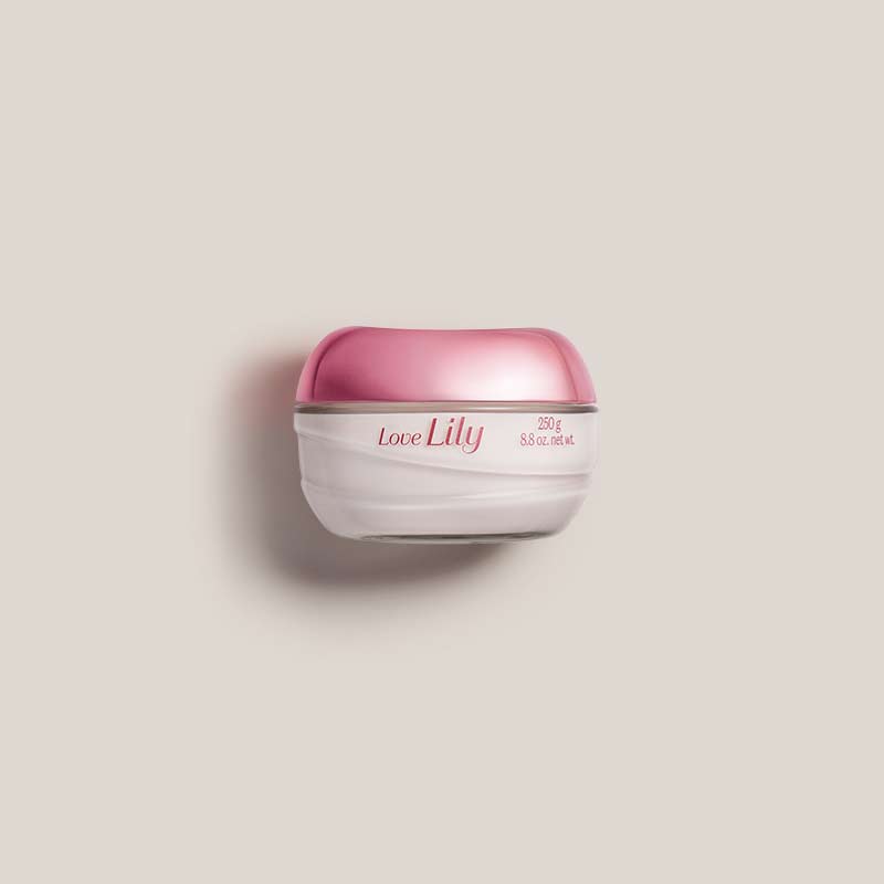 Creme Hidratante corporal Acetinado Love Lily, 250g