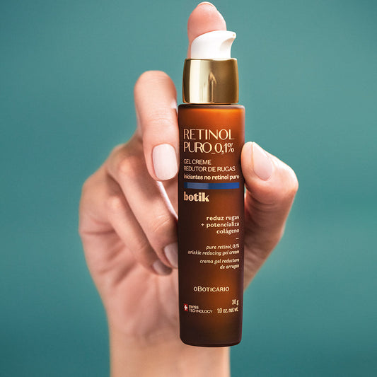 Gel Creme Redutor de Rugas Retino Puro 0,1% Botik, 30g