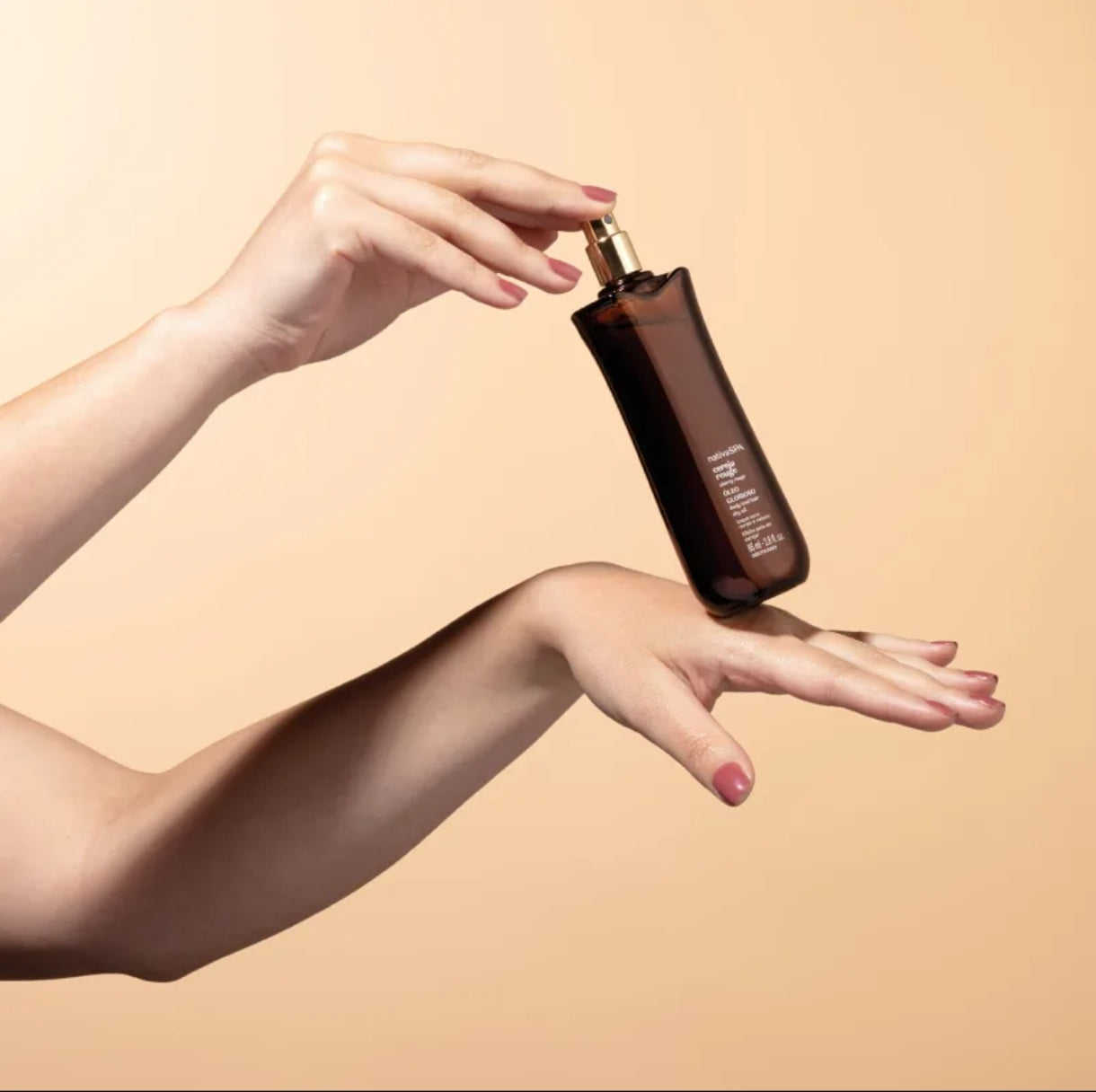Óleo Multifuncional corporal e para cabelo Cereja Rouge Nativa Spa, 85ml