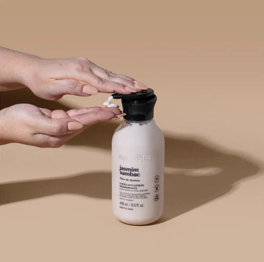 Loção Hidratante corporal Anti-stress Jasmim Sambac Nativa Spa, 400ml