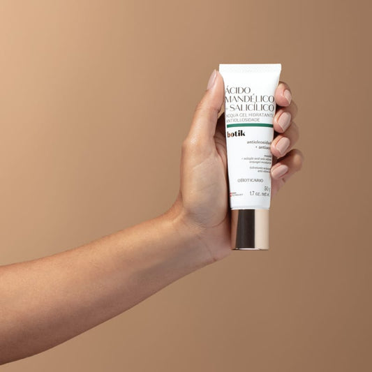 Acqua Gel Hidratante Antioleosidade Ácido Mandélico + Salicílico Botik, 50g