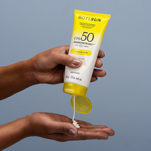 Boti Sun Protetor Solar corporal Gel Creme FSP 50, 200g