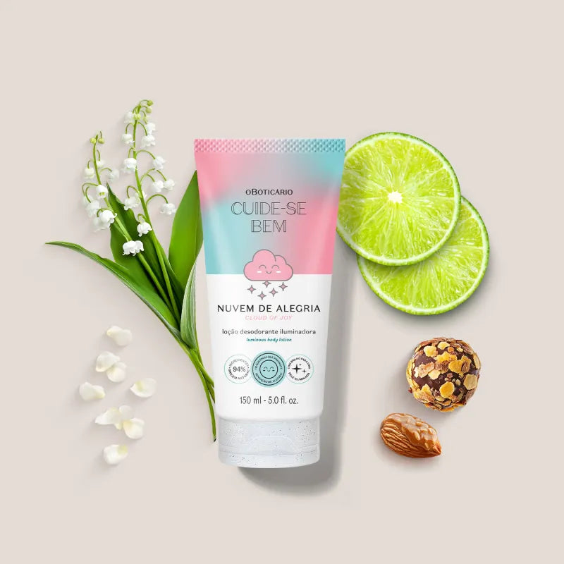 Loção Hidratante corporal Nuvem de Alegria Cuide-se Bem by Boticário, 150ml