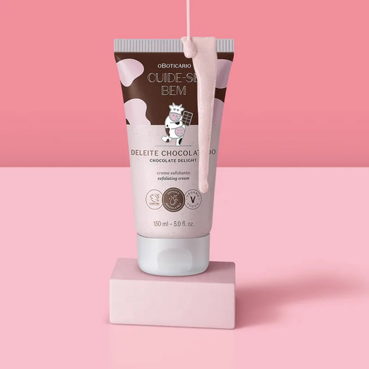 Creme Esfoliante corporal Chocolatudo Cuide-se Bem by Boticário, 150ml