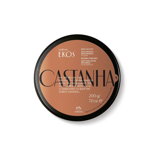 Manteiga Hidratante corporal Ekos Castanha Natura, 200g