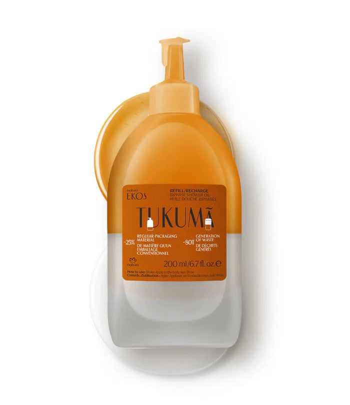 Refil Gel de banho Bifásico Tukumã Ekos, 200 ml