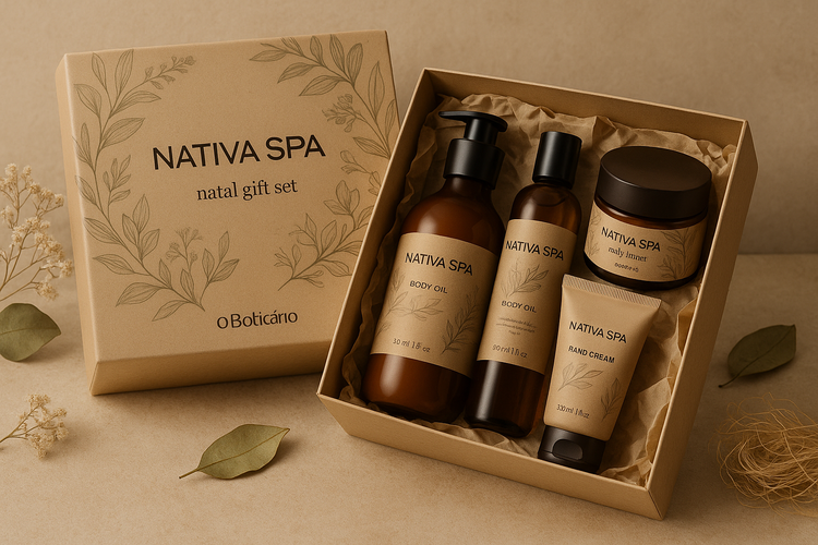 Coffret de Natal Nativa Spa
