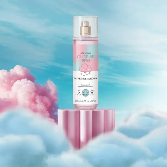Body Splash Nuvem de Alegria Cuide-se Bem by Boticário, 200ml
