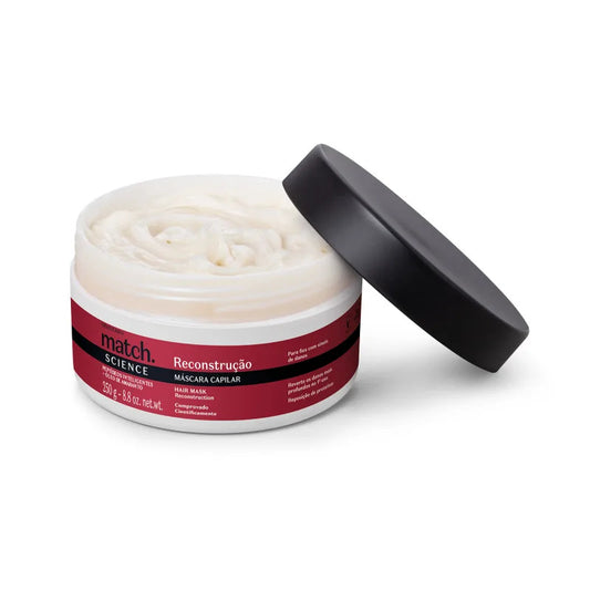 Máscara capilar Match Science Reconstrução by Boticário, 250 g