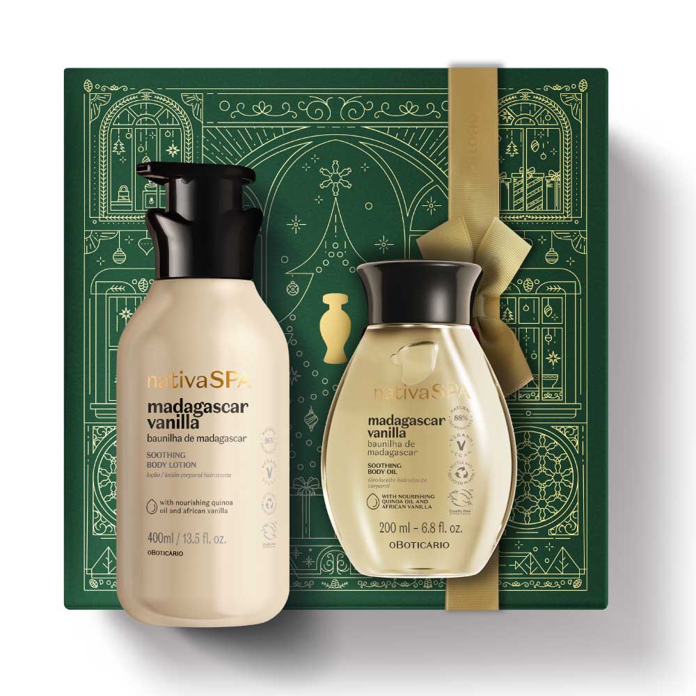 Coffret Baunilha de Madagáscar Nativa Spa by Boticário