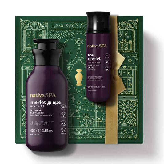 Coffret Merlot Grape Nativa Spa by Boticário