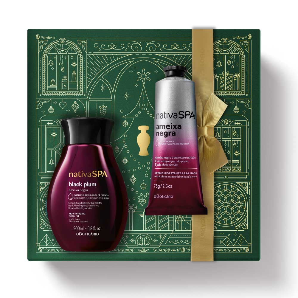 Coffret 2 Ameixa Negra Nativa Spa by Boticário