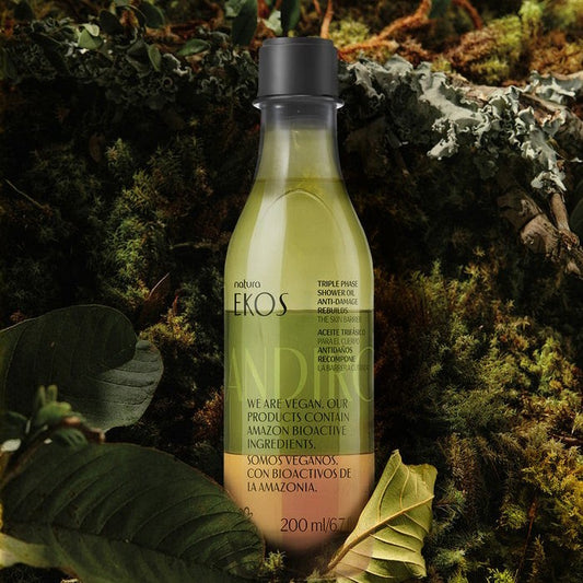 Óleo Trifásico para banho Ekos Andiroba Natura, 200ml