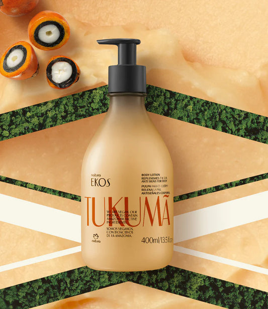 Loção Hidratante corporal Ekos Tukumã Natura, 400ml