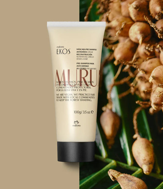 Máscara de Pré-lavagem Anti danos Murumuru Ekos Natura, 100g