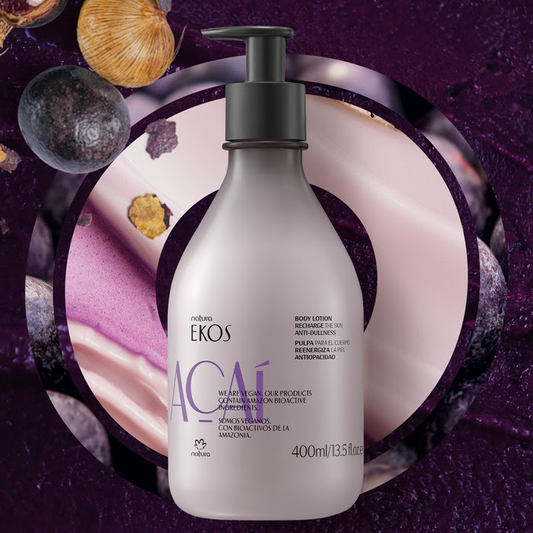 Loção Hidratante corporal Ekos Açaí Natura, 400ml