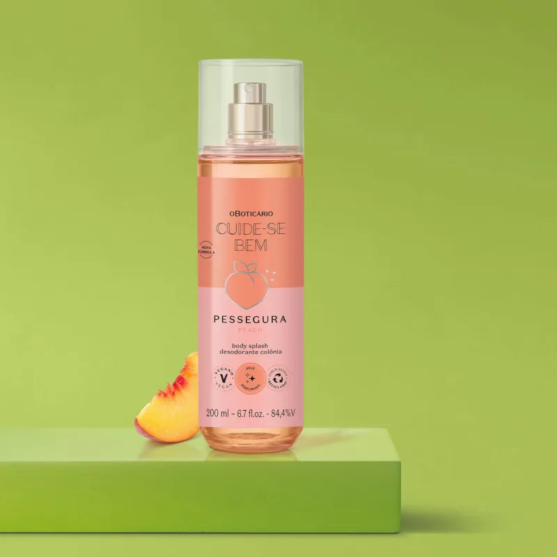 Body Splash Pessegura Cuide-se Bem by Boticário, 200ml