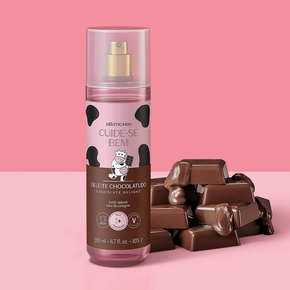 Body Splash Chocolatudo Cuide-se Bem by Boticário, 200ml