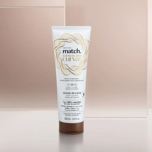 Leave-In Leve capilar Match Ciência das Curvas by Boticário, 250ml