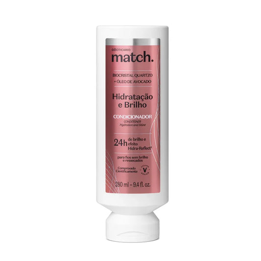Condicionador Match Hidratação e Brilho by Boticário, 280ml