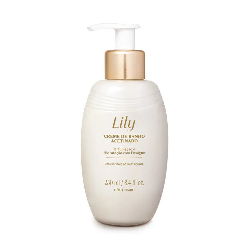 Creme de corpo Acetinado Lily by Boticário, 250ml