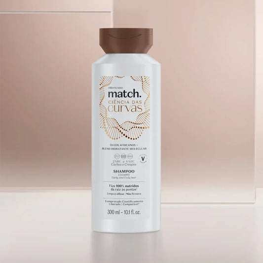 Shampoo Match Ciência das Curvas by Boticário, 300 ml