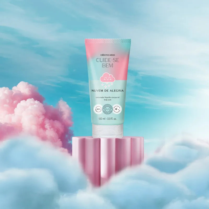 Sabonete Líquido corporal Nuvem de Alegria Cuide-se Bem by Boticário, 150ml
