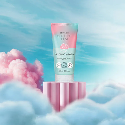 Sabonete Líquido corporal Nuvem de Alegria Cuide-se Bem by Boticário, 150ml