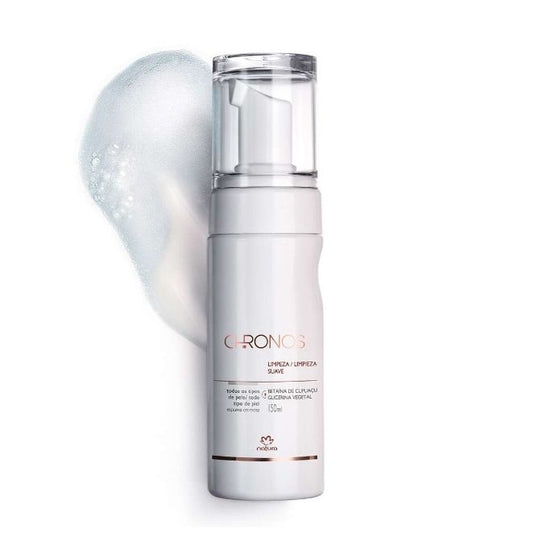 Espuma de Limpeza Suave facial Chronos, 150ml