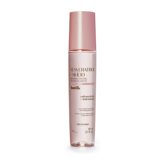 Bruma Facial Refrescante Resveratrol + Silício Botik, 110ml