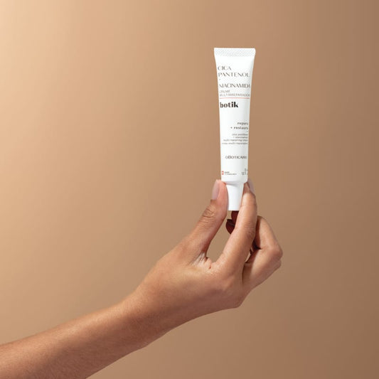 Creme Multireparador Cica Pantenol + Niacinamida Botik, 30ml