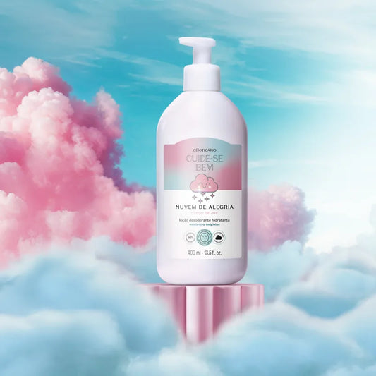 Loção Hidratante corporal Nuvem de Alegria Cuide-se Bem by Boticário, 400ml