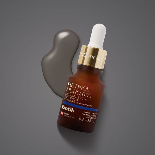 Sérum Alta Potência Retinol Puro 0,3% Botik, 15ml