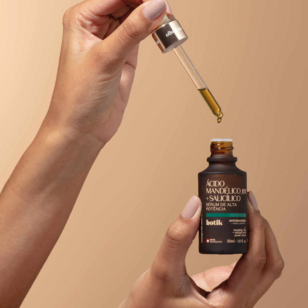 Sérum de Alta Potência Ácido Mandélico + Salicílico Botik, 30ml