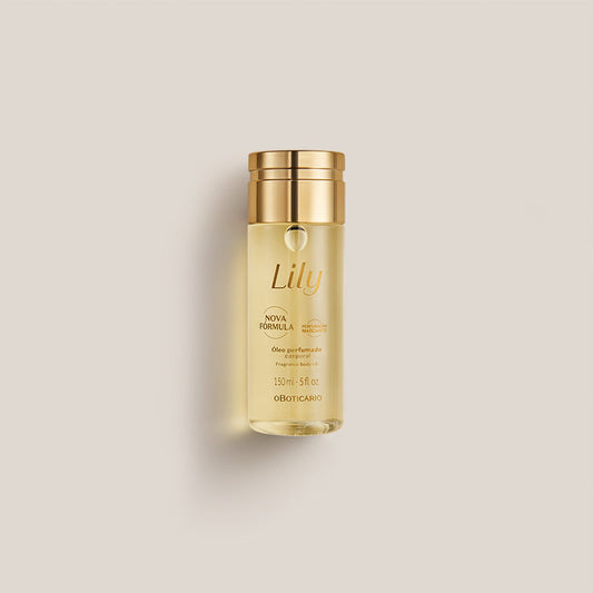 Óleo Perfumado hidratante corporal Lily by Boticário, 150ml