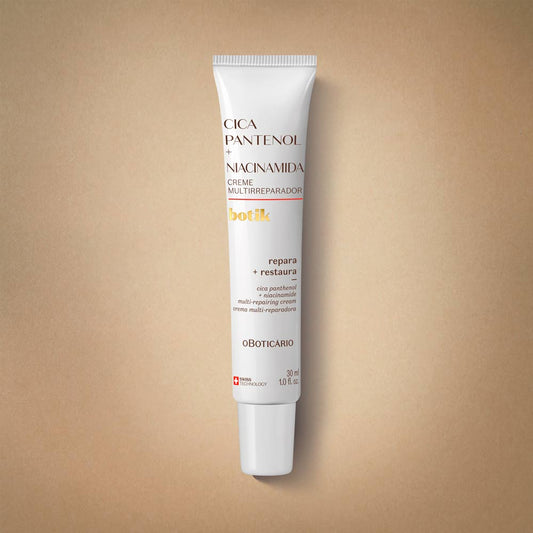 Creme Multireparador Cica Pantenol + Niacinamida Botik, 30ml