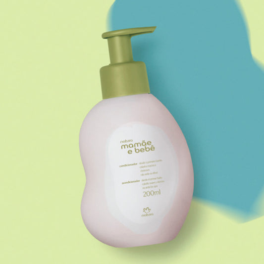 Condicionador Suave Natural para bebé Mamãe & Bebé Natura, 200ml