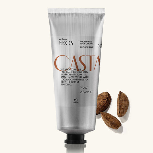 Creme Hidratante para pés Ekos Castanha Natura, 75g