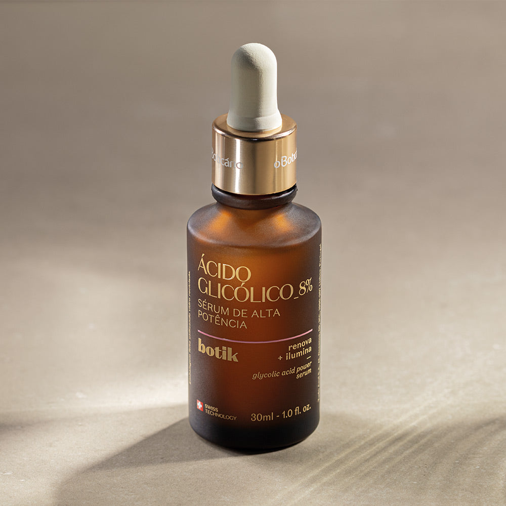 Sérum de Alta Potência Ácido Glicólico 8% Botik, 30ml