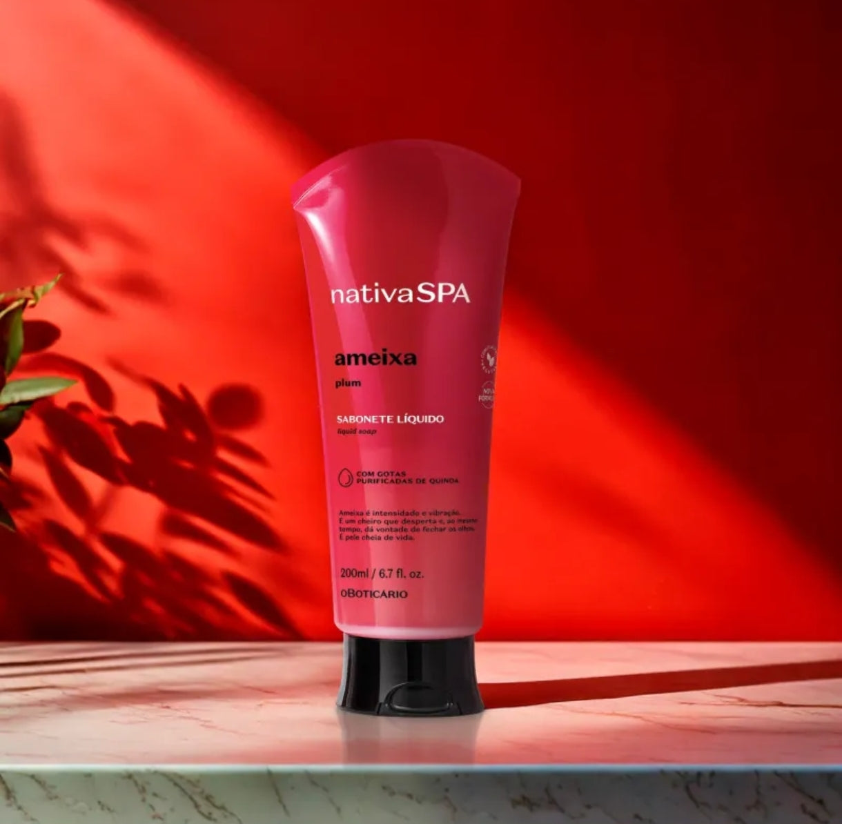 Sabonete Líquido Corporal Ameixa Nativa Spa, 200ml