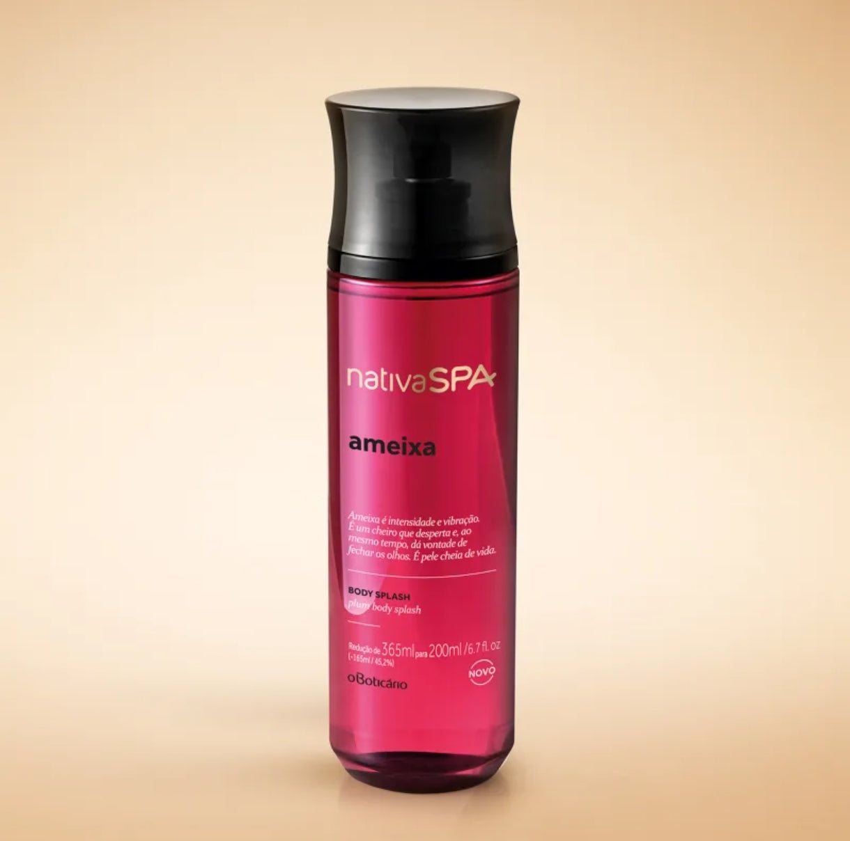 Body Splash Ameixa Nativa Spa, 200ml