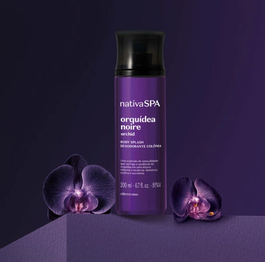 Body Splash Orquídea Noire Nativa Spa, 200ml